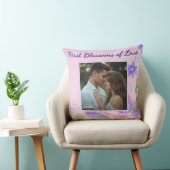 Coussin Personalized Romantic Pillow – Custom Couple Photo (Chaise)