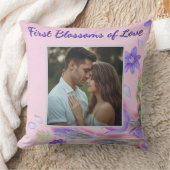 Coussin Personalized Romantic Pillow – Custom Couple Photo (Couverture)