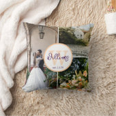 Coussin Personalized Wedding Pillow with Initial & Date (Couverture)