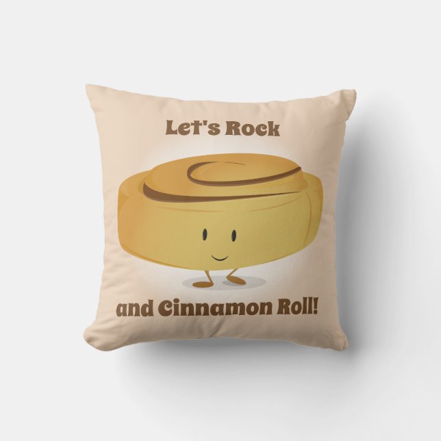 Coussin Personnage de cinnamon Roll| Lancer l'oreiller (Recto)