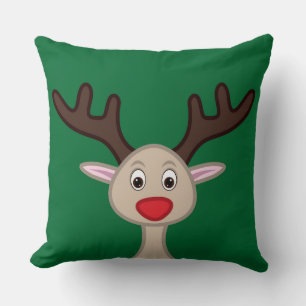 Coussin Personnage de dessin animé Reindeer
