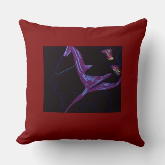 Coussin Personnage de robot (Recto)