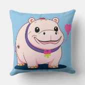 Coussin Personnage Happy Hippo (Verso)