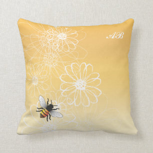 Coussin Personnalisable : Abeille
