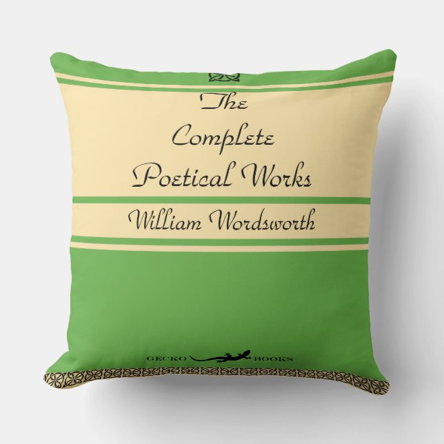 Coussin Personnalisable Apple Green Style vintage (Recto)