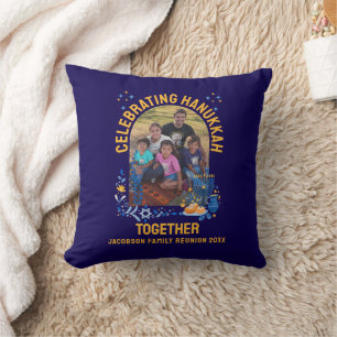 Coussin Personnalisable HANOUKKA FAMILLE REUNION Souvenir