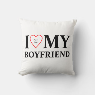 Coussin Personnalisable J'aime mon petit ami
