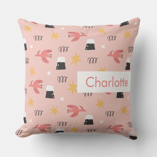 Coussin personnalisable minimaliste moderne (Recto)