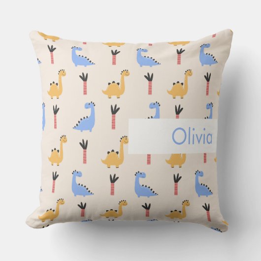 Coussin personnalisable minimaliste moderne (Recto)