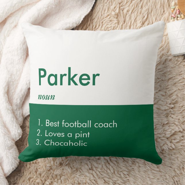  Coussin personnalisable minimaliste moderne  (Couverture)