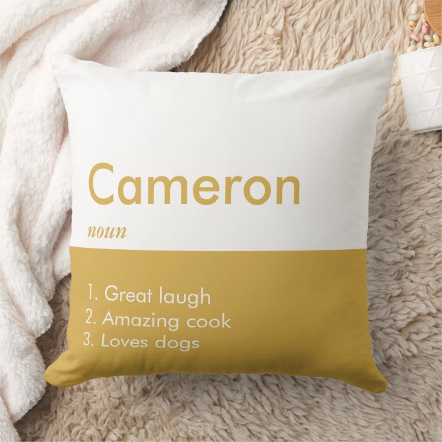  Coussin personnalisable minimaliste moderne  (Couverture)