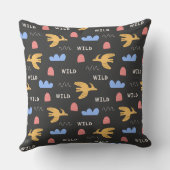 Coussin personnalisable minimaliste moderne (Verso)