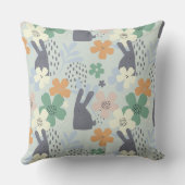 Coussin personnalisable minimaliste moderne (Verso)