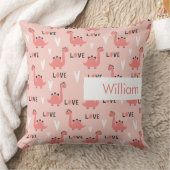 Coussin personnalisable minimaliste moderne (Couverture)