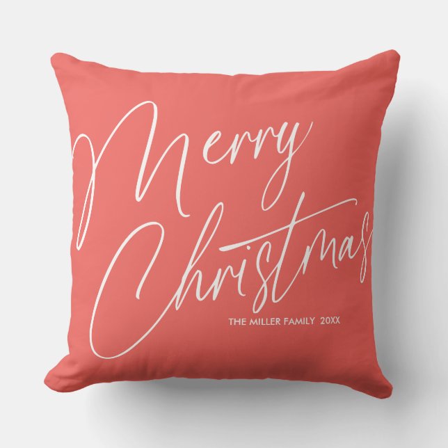  Coussin personnalisable minimaliste moderne  (Recto)