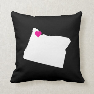 Coussin Personnalisable Oregon State Love Reversible Couss