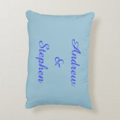 Coussin personnalisable pour les amateurs de gays (Dos(Vertical))