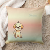 Coussin personnalisation Adorable Chiot Theme Theme Theme (Couverture)