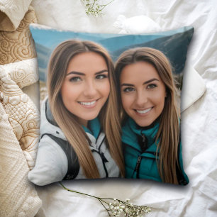 Coussin Personnalisation Best Friends 2 Photos