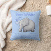 Coussin Personnalisation des statistiques sur la naissance (Couverture)
