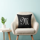 Coussin Personnalisation initiale du monogramme (Chaise)
