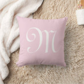 Coussin Personnalisation initiale du monogramme (Couverture)
