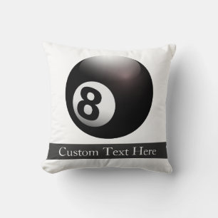 Coussin Personnalisé 8 billards de boule