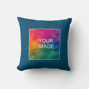 Coussin Personnalisé Ajouter Votre Nom Texte Image Logo