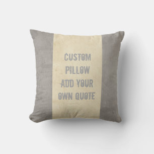 coussin personnalisé ajouter votre propre devis gr