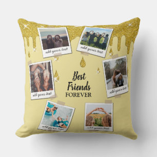 Coussin Personnalisé Best Friends 6 Photo Collage personna
