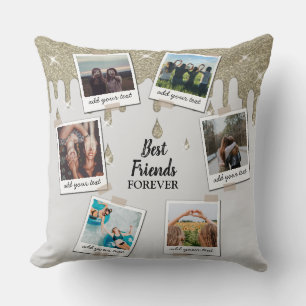 Coussin Personnalisé Best Friends 6 Photo Collage personna