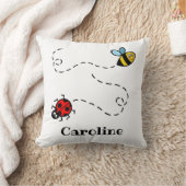 Coussin Personnalisé Busblebee & Ladybird Motif (Couverture)