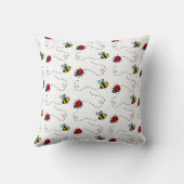 Coussin Personnalisé Busblebee & Ladybird Motif (Verso)