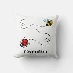 Coussin Personnalisé Busblebee & Ladybird Motif