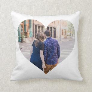 Coussin Personnalisé Coeur photo