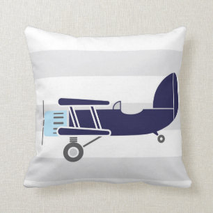Coussin personnalisé d'avions de détails de