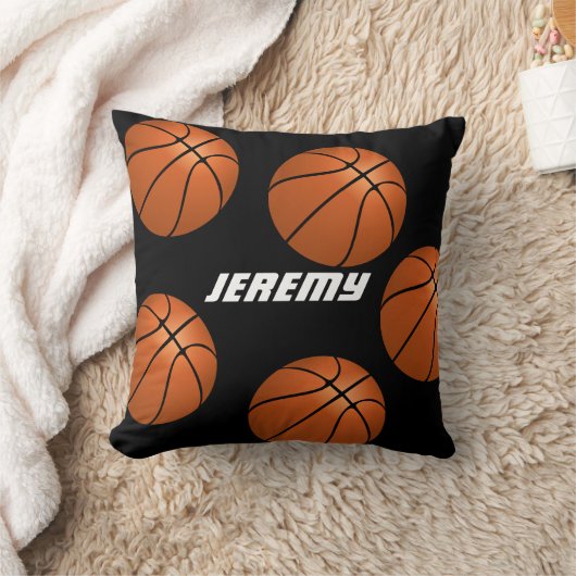 coussin personnalisé de basket (Couverture)