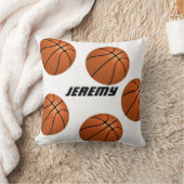 coussin personnalisé de basket (Couverture)