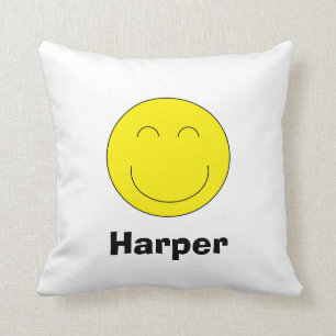 Coussin personnalisé d'Emoji