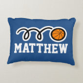 Coussin personnalisé d'enfants avec la boule (Dos)