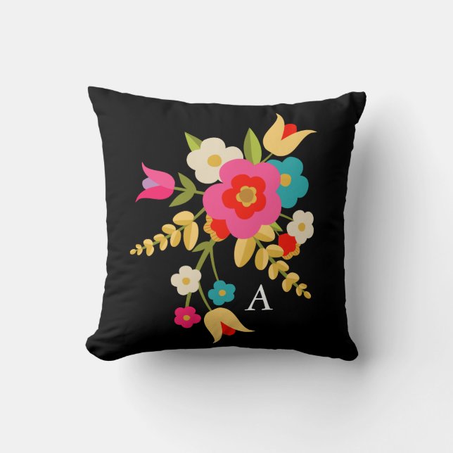 Coussin Personnalisé | Floral du pays (Recto)