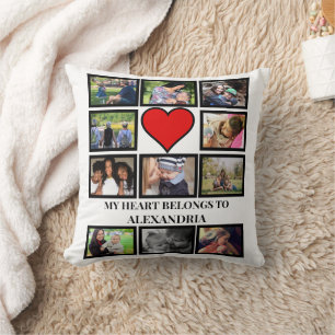 Coussin Personnalisé Funny Valentines coeur de jour 11 pho