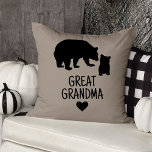Coussin Personnalisé Grand Grand-Grand-Mère Cadeau Grand-E<br><div class="desc">Vous cherchez le cadeau parfait pour cette grand-mère spéciale dans votre vie? Ne cherchez pas plus loin que notre grand-mère cadeau personnalisé - coutume ours lancer des oreillers avec des noms! Ces coussins douces et câlins sont un merveilleux moyen de montrer votre appréciation pour tout ce qu’elle a fait pour...</div>