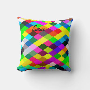 Coussin Personnalisé - Jacquard Pixel Jeu d'oreiller