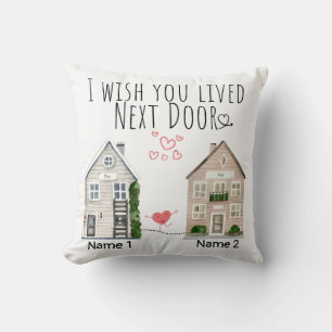 Coussin Personnalisé Je Souhaite Que Vous Aimiez Vivre À P