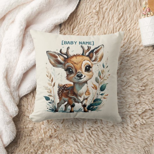 Coussin Personnalisé Little Deer (Couverture)