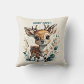 Coussin Personnalisé Little Deer (Verso)