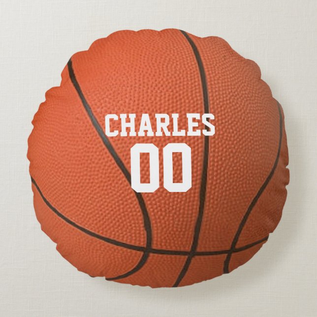 Coussin personnalisé Lover de basket-ball (Devant)