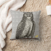 Coussin Personnalisé Nouveau bébé garçon's Room Jaune Grey (Couverture)