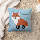 Coussin personnalisé par Fox (Couverture)